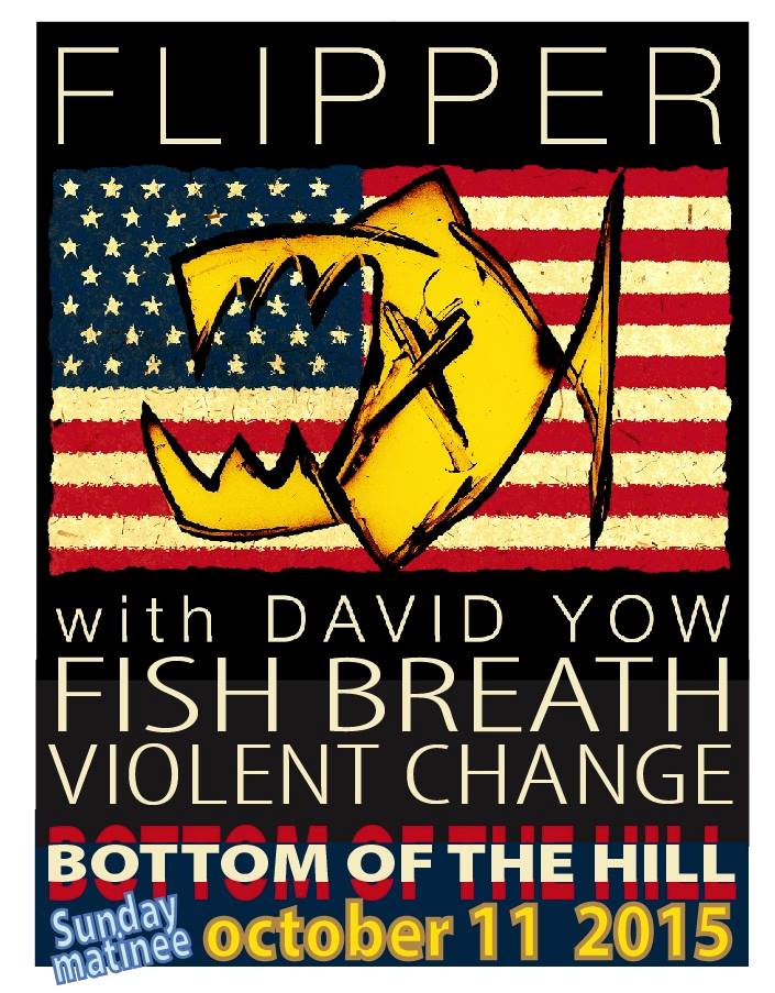 Tix available - Click Image to purchase tickets for Sunday Oct 11 2015 Matinee Bottom of the Hill San Francisco